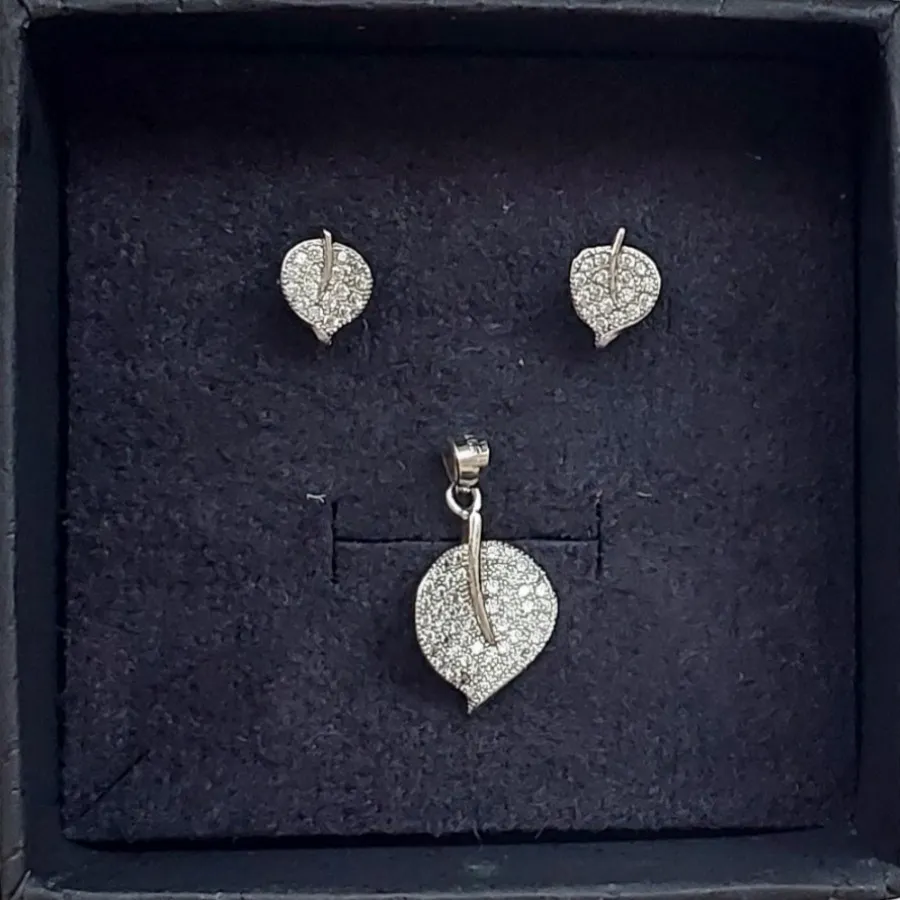 نیم ست نقره 925