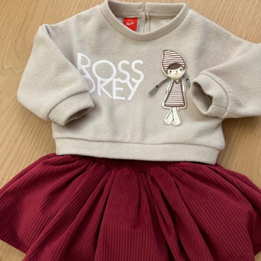 بلوز دامن قرمز