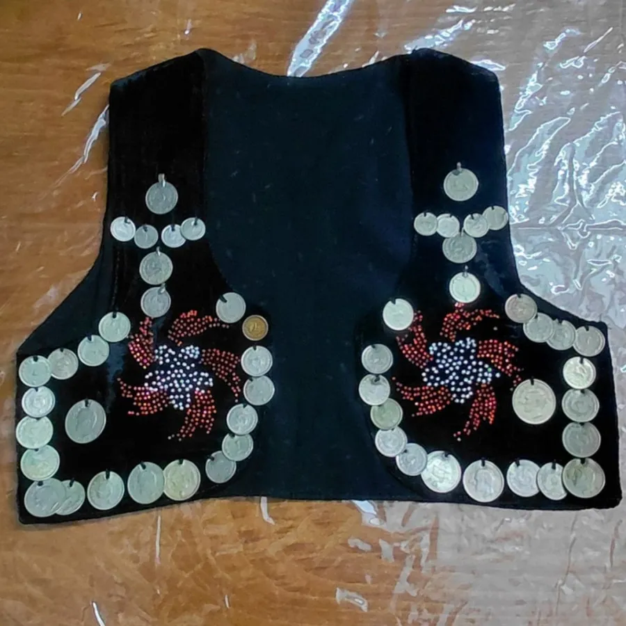 جلیقه مخملی سنتی