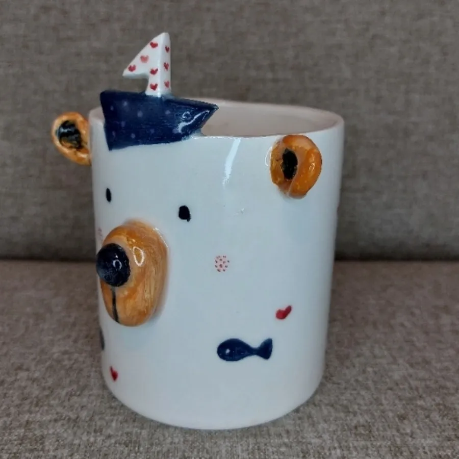 ماگ خرس ماهیگیر