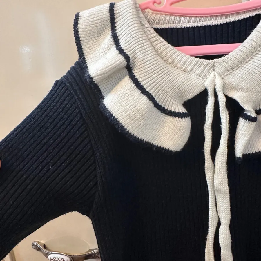 پیراهن بافت دخترانه