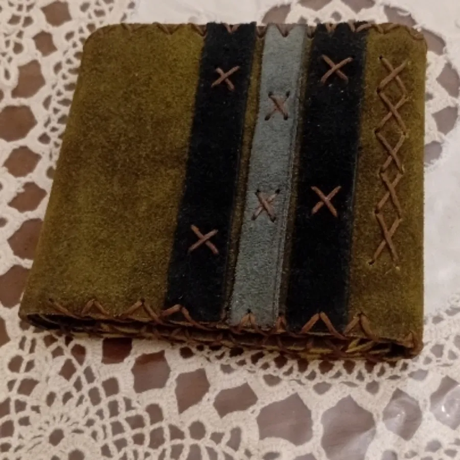 کیف پول جیر دست دوز