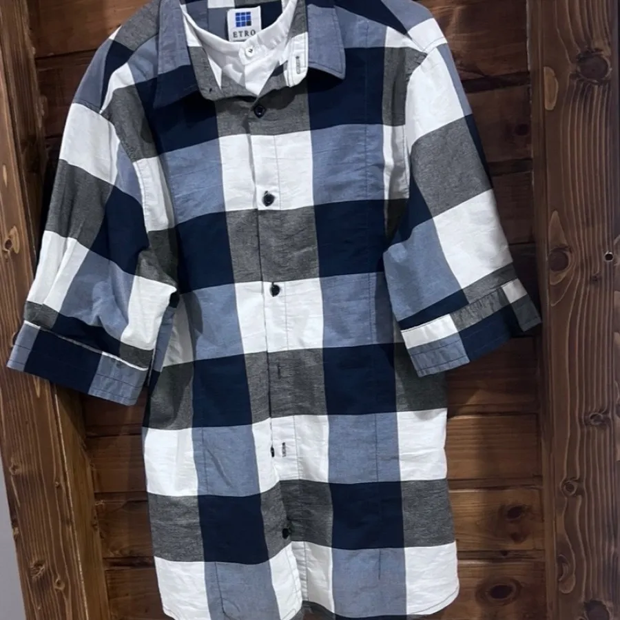 شومیز چارخونه خارحی