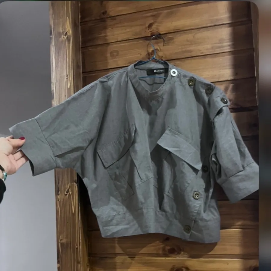 شومیز مانتو لینن