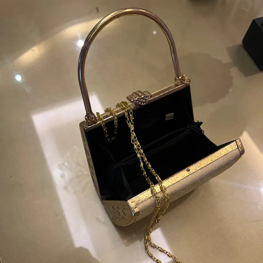 کیف مجلسی طلایی