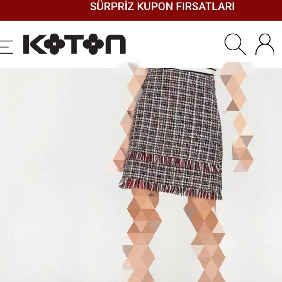 دامن شنل ترک Koton