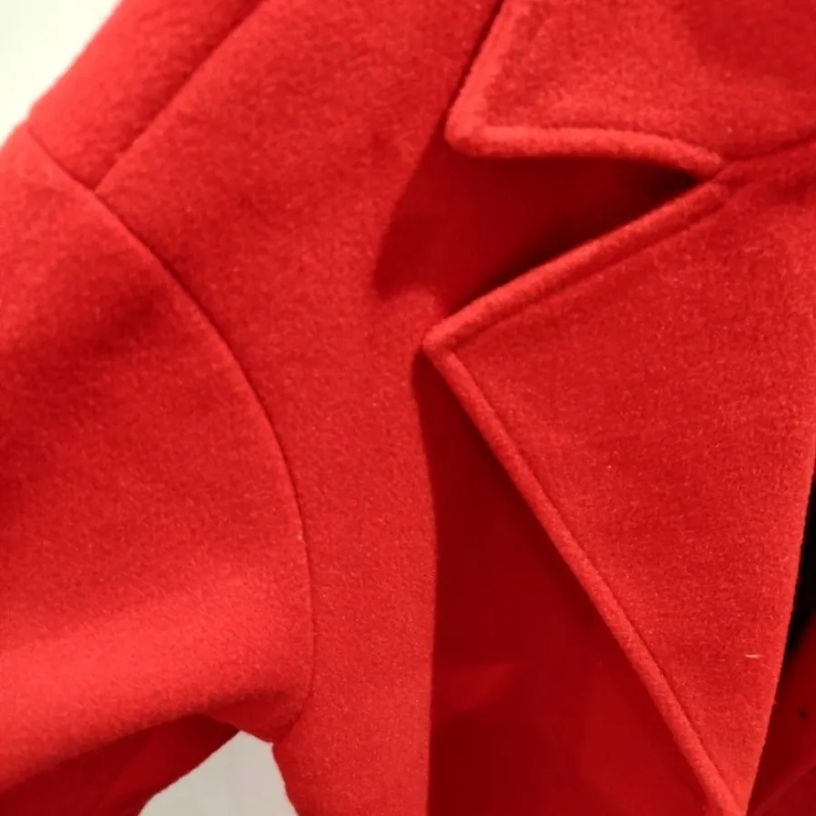 لانگ کت قرمز PIECES