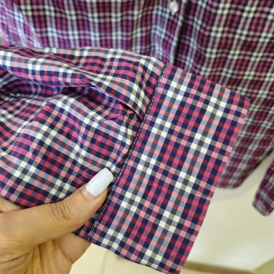 شومیز چهار خانه ترک