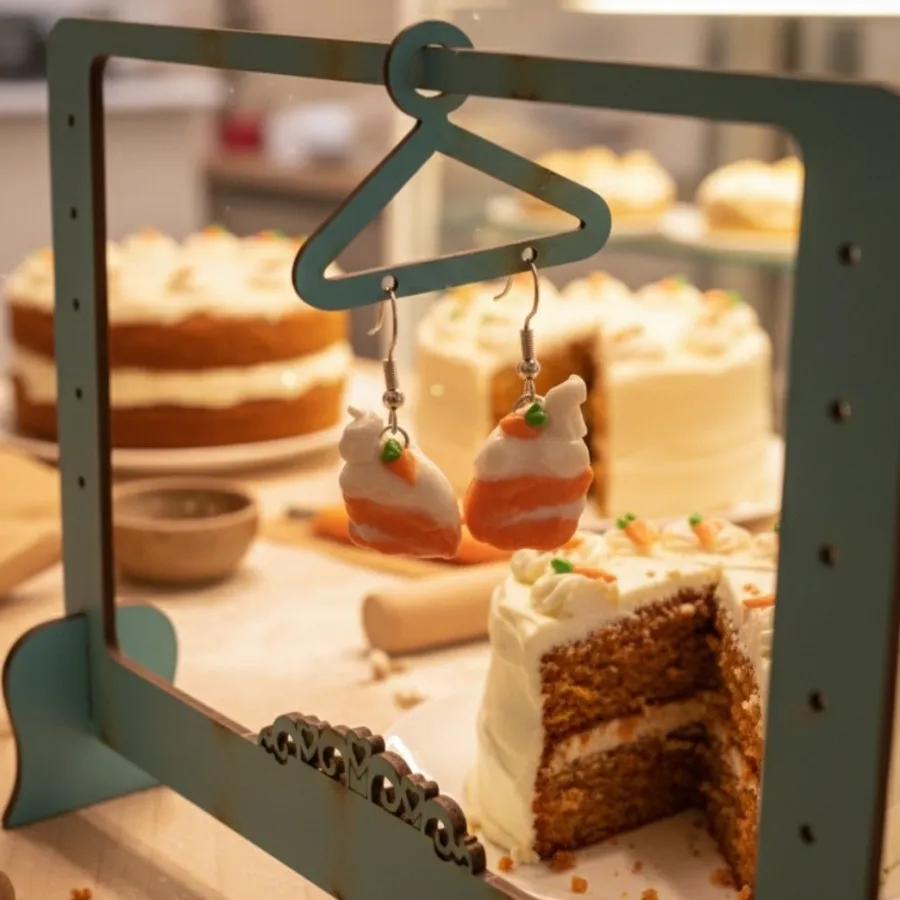 گوشواره کیک هویج??