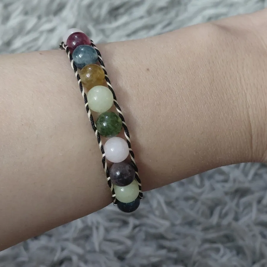 دستبند سنگ طبیعی