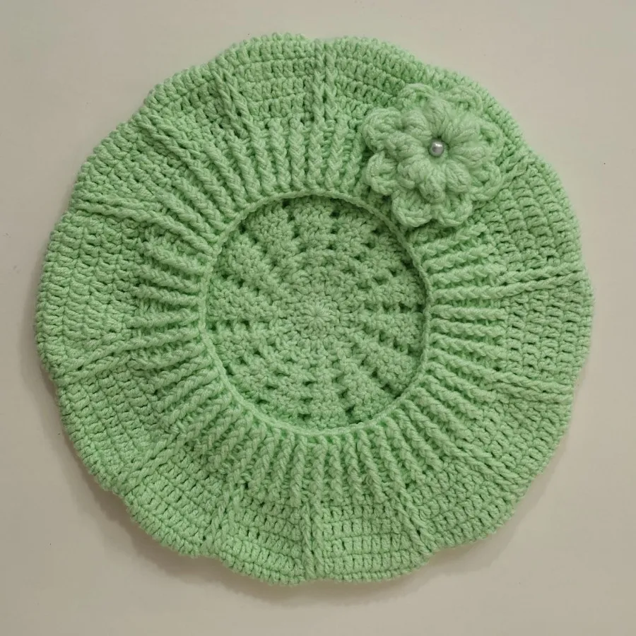 کلاه دستبافت مدل فرانسوی