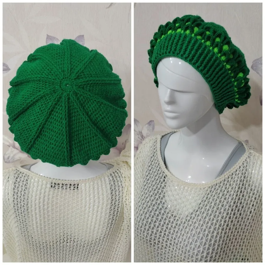 کلاه دستبافت مدل فرانسوی