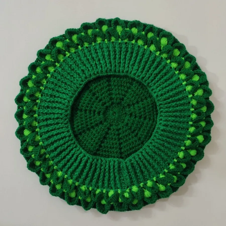 کلاه دستبافت مدل فرانسوی