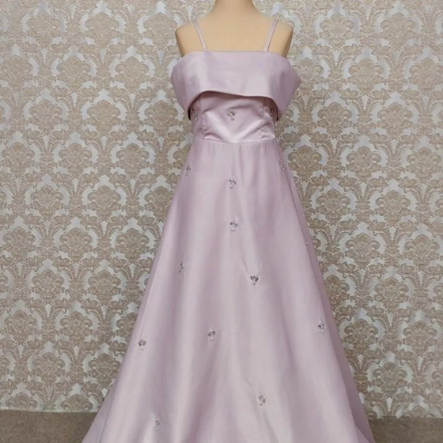 پیراهن زرشکی ماکسی