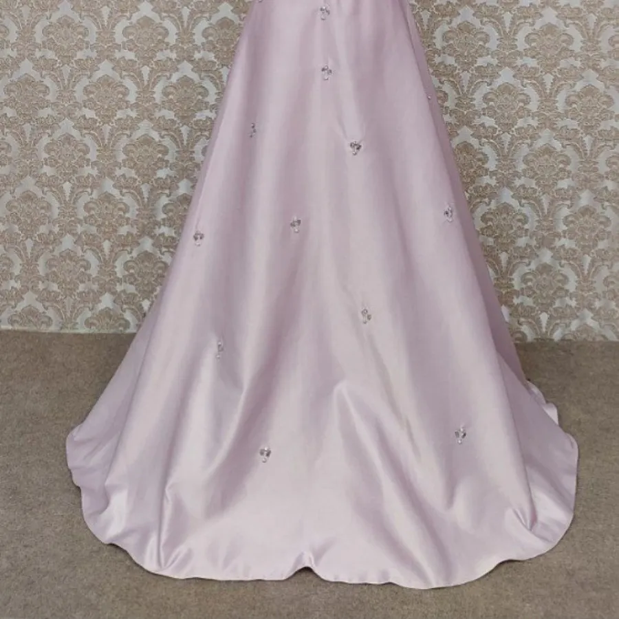 پیراهن زرشکی ماکسی