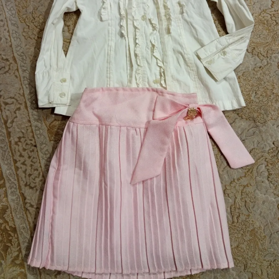 شومیز دامن دخترانه