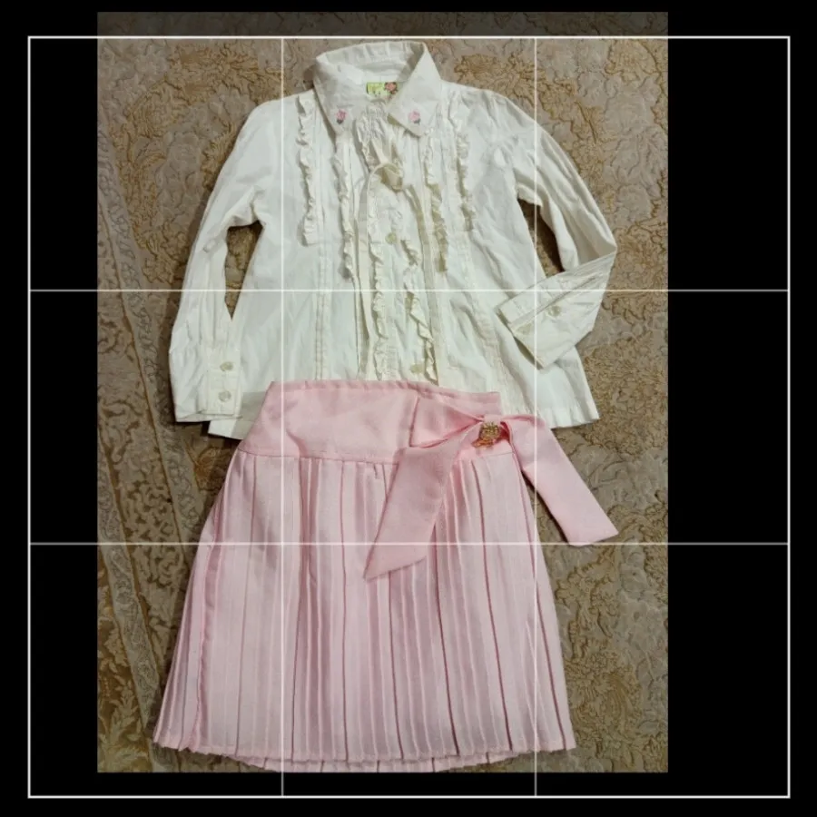 شومیز دامن دخترانه