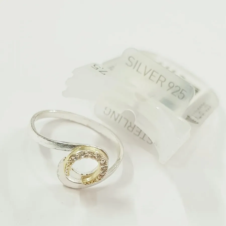 انگشتر نقره 925 نگین دار