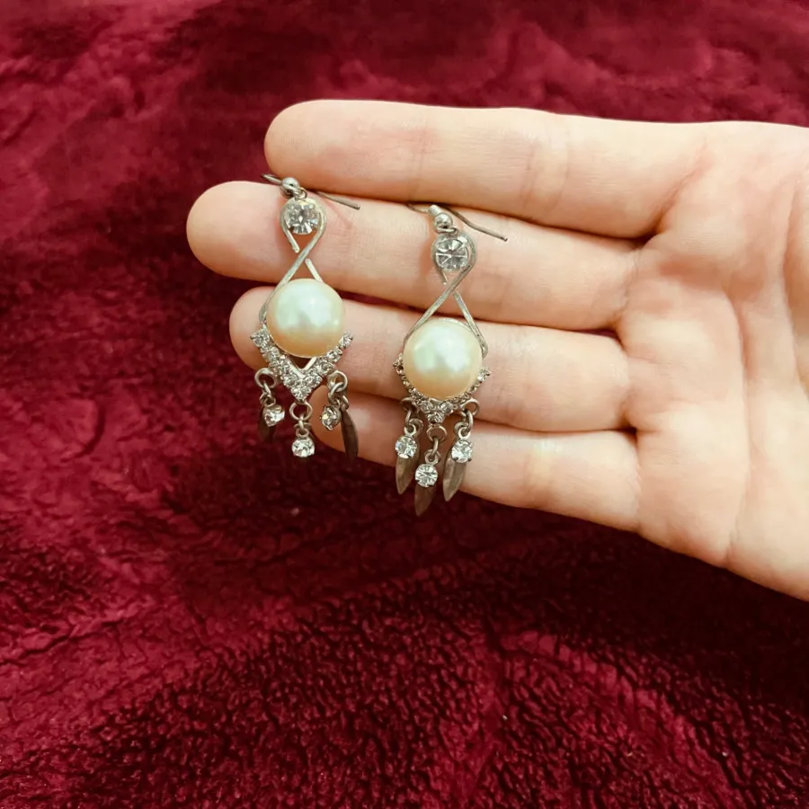 گوشواره وینتیج مرواریدی