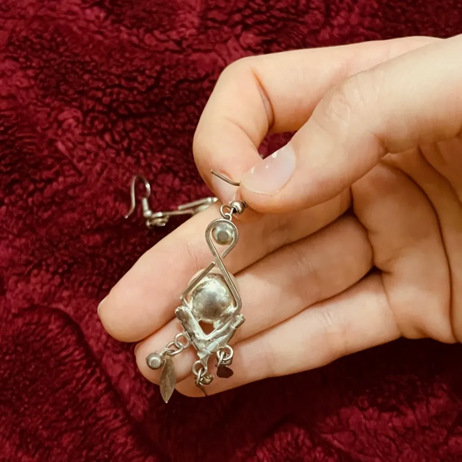 گوشواره وینتیج مرواریدی