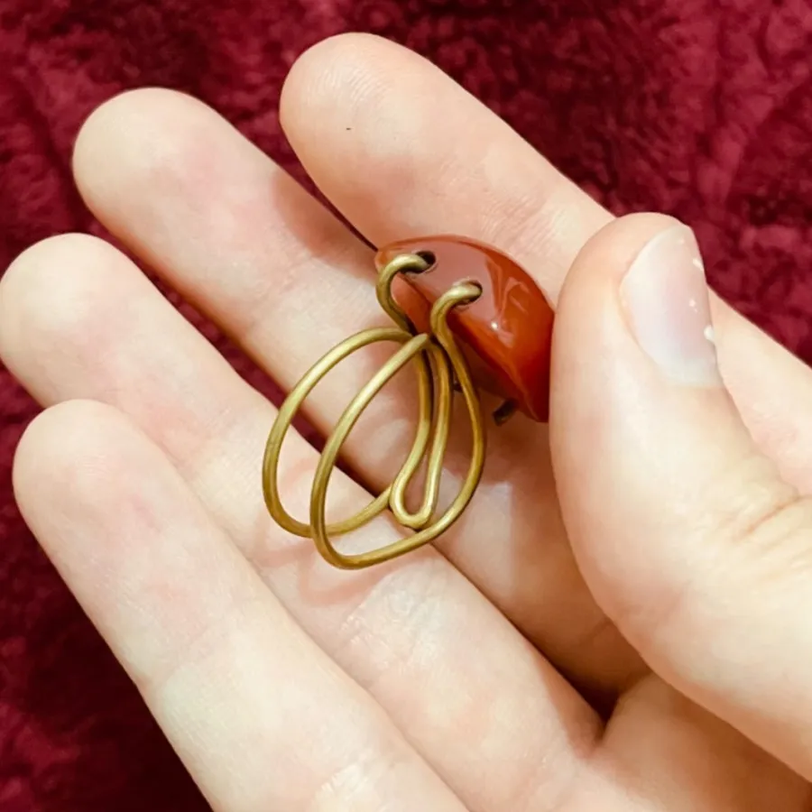 انگشتر برنج عقیق