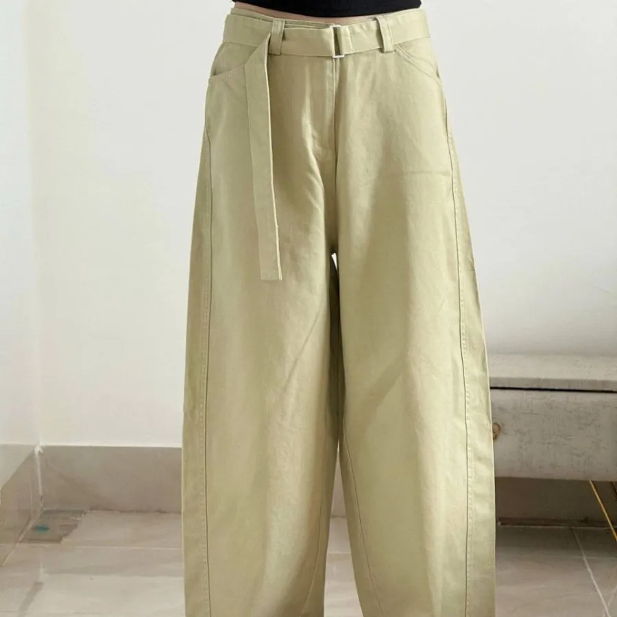 شلوار جنس کتان کره ای .