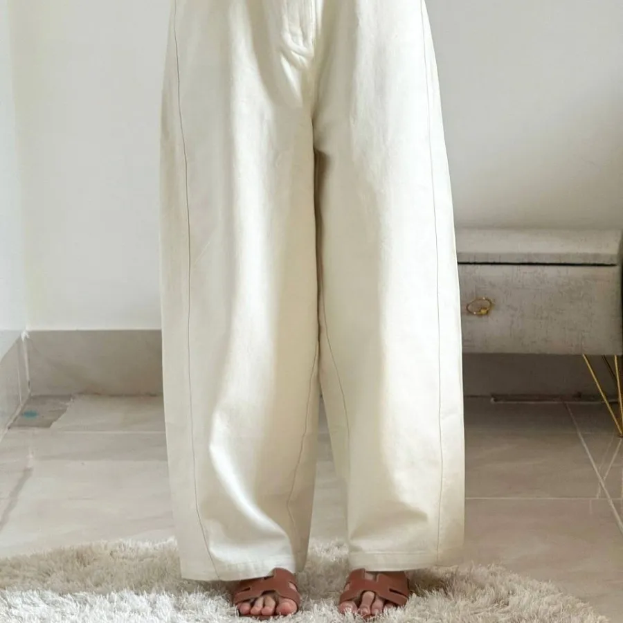 شلوار جنس کتان کره ای .