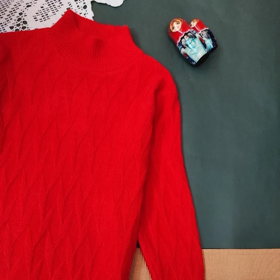 بافت قرمز کریسمسی