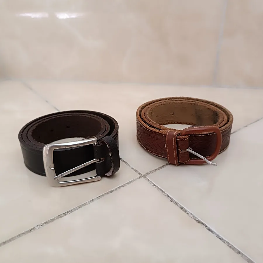 کمربند چرم مردانه شیک