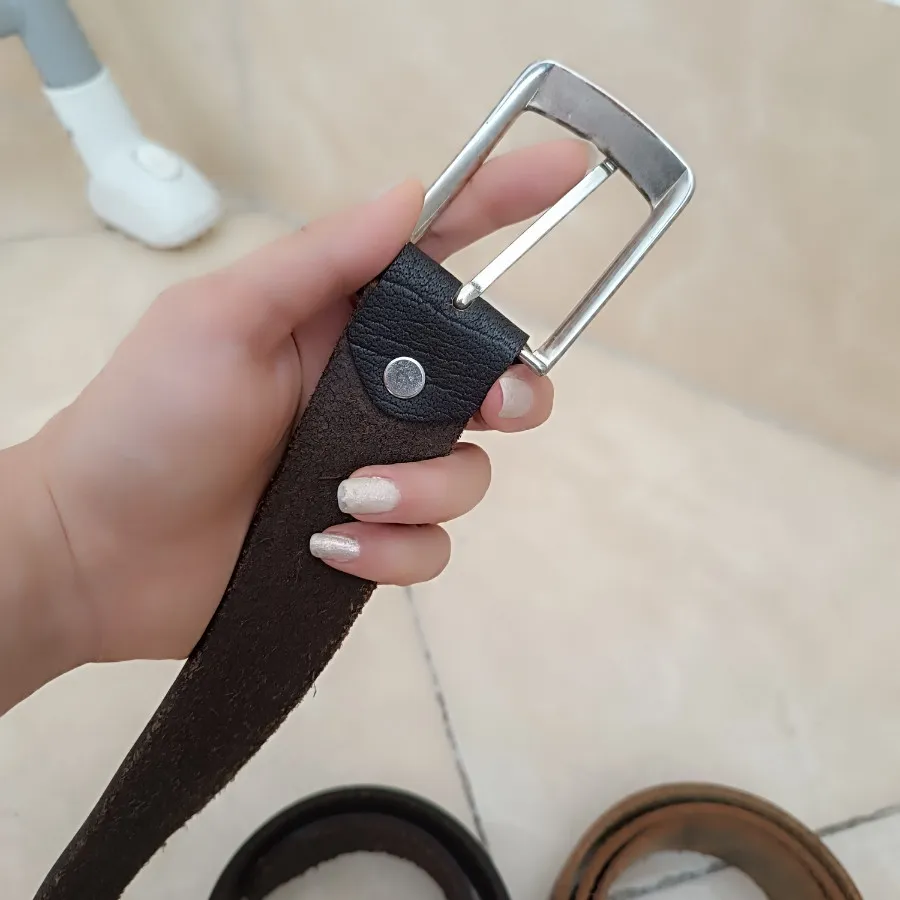 کمربند چرم مردانه شیک