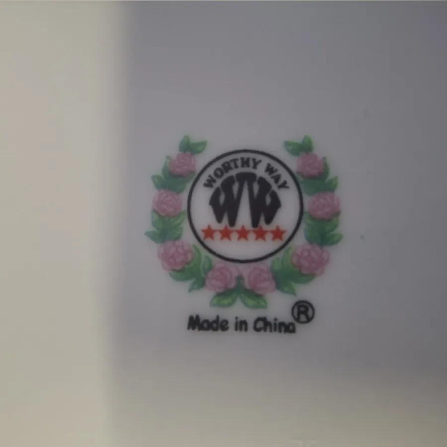 12 عدد بشقاب پلو گل سرخی