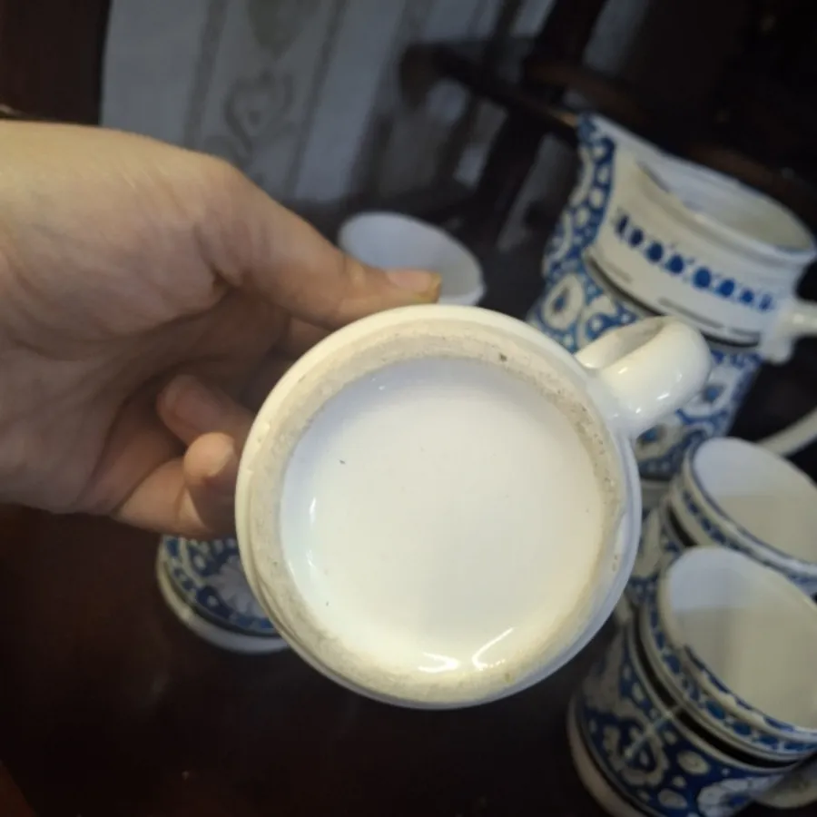 پارچ و لیوان قدیمی سرامیک