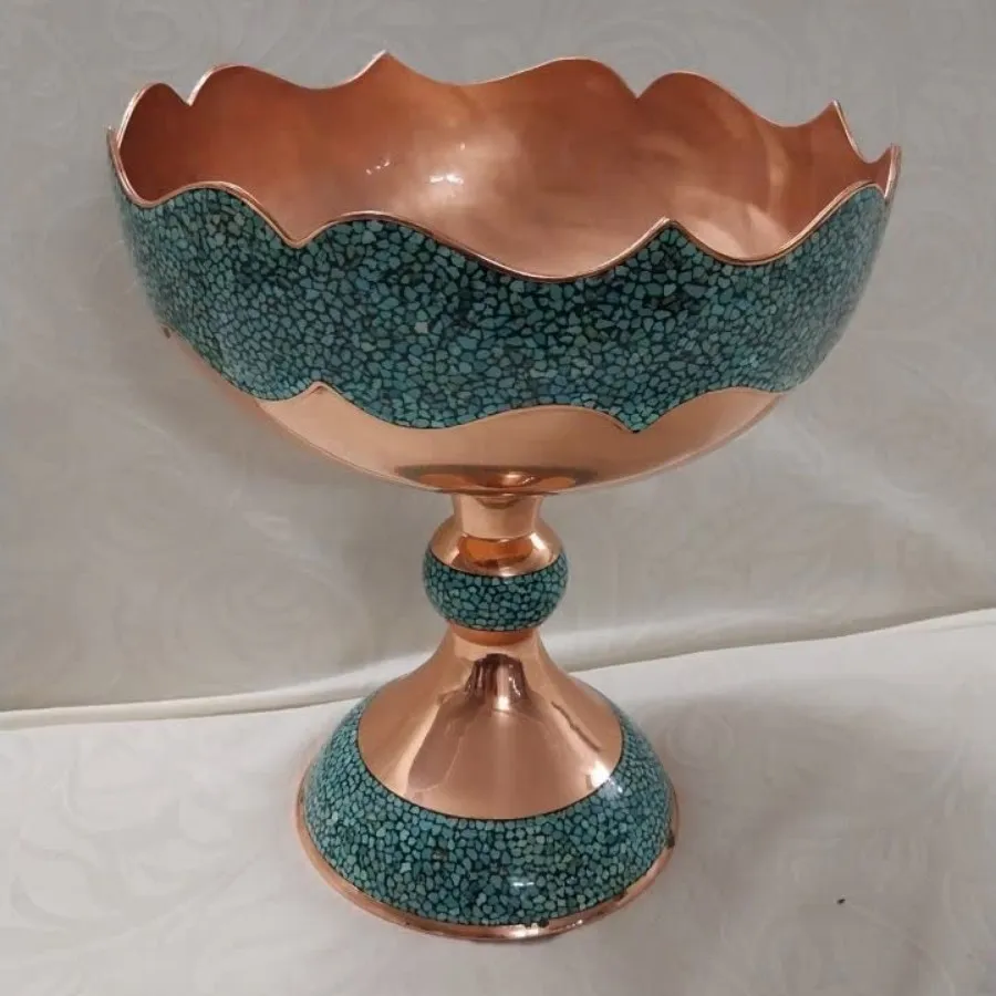 میوه خوری مسی فیروزکاری