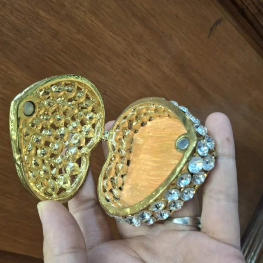 جاجواهری نگین دار قلبی