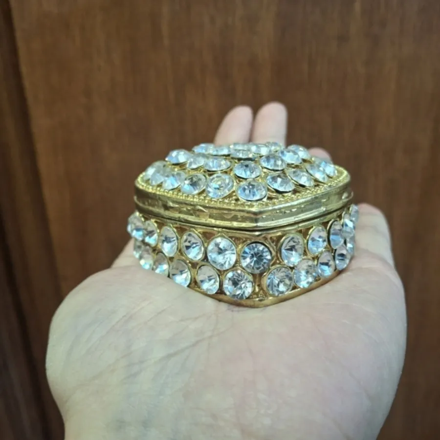 جاجواهری نگین دار قلبی