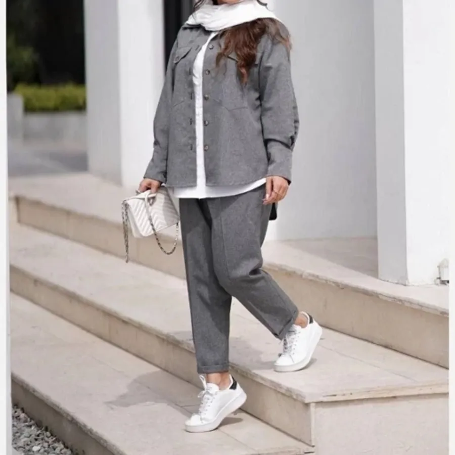 ست مانتو شلوار عالی و شیک