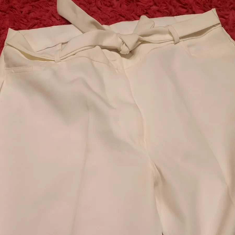 شلوار سفید زنانه سایز 42