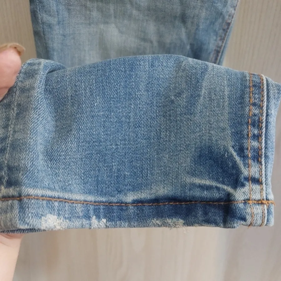 شلوار لی زاپدار