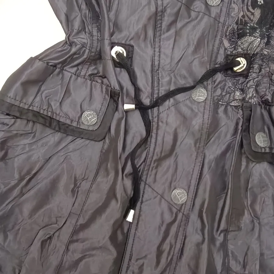 کاپشن کره ای مشکی نوی نو