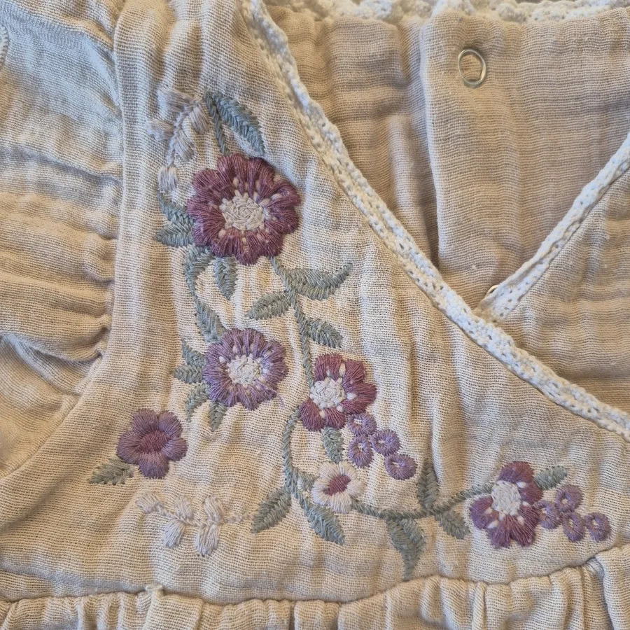 سرهمی تابستونه گلدوزی دار