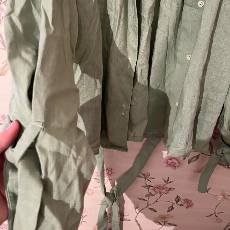 شومیز سبز پسته ای