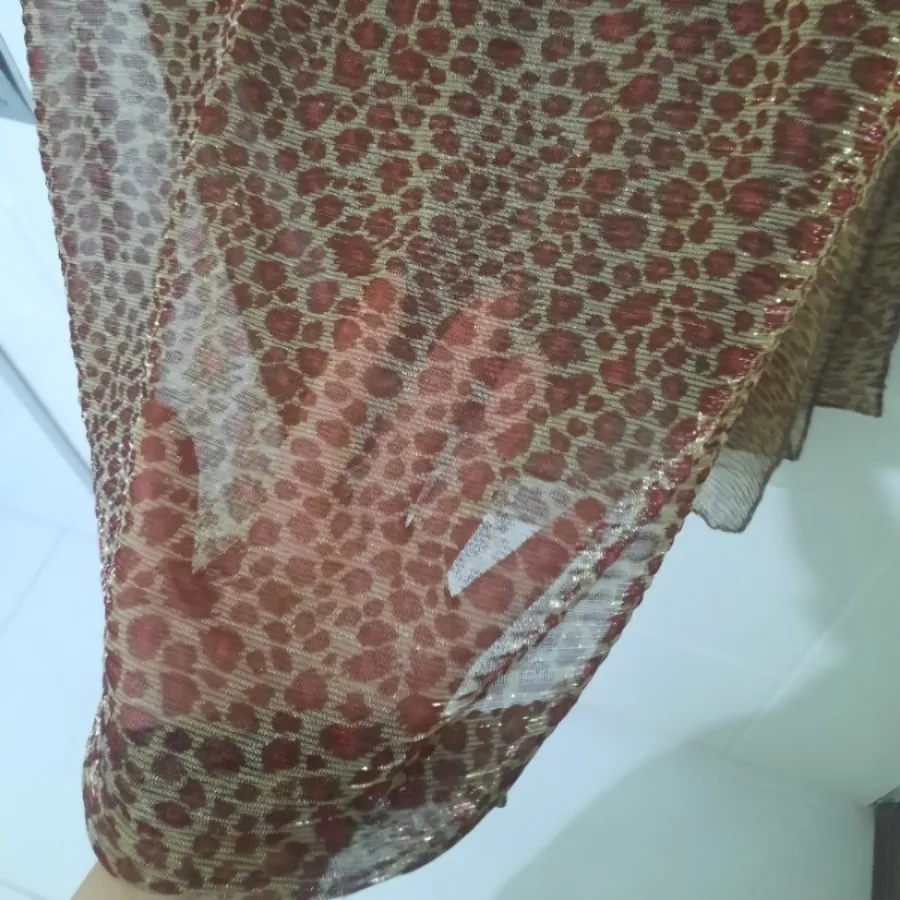 شال پلنگی حریر