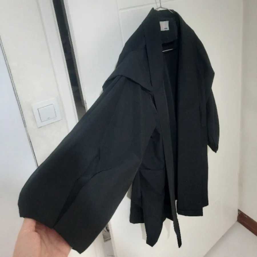 مانتو نخی مشکی