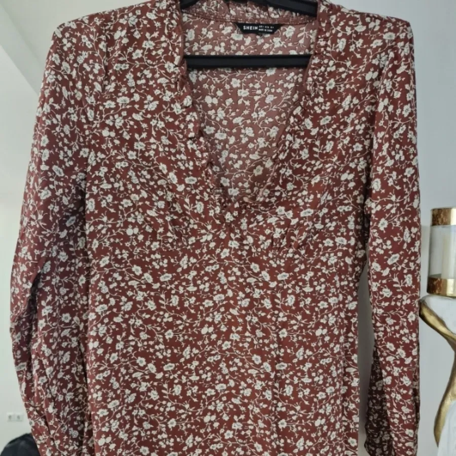 پیراهن حریر گلدار