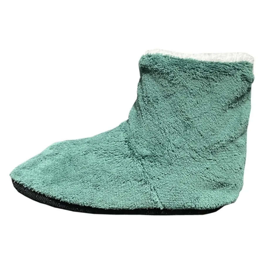 پاپوش روفرشی ساق دار مخمل