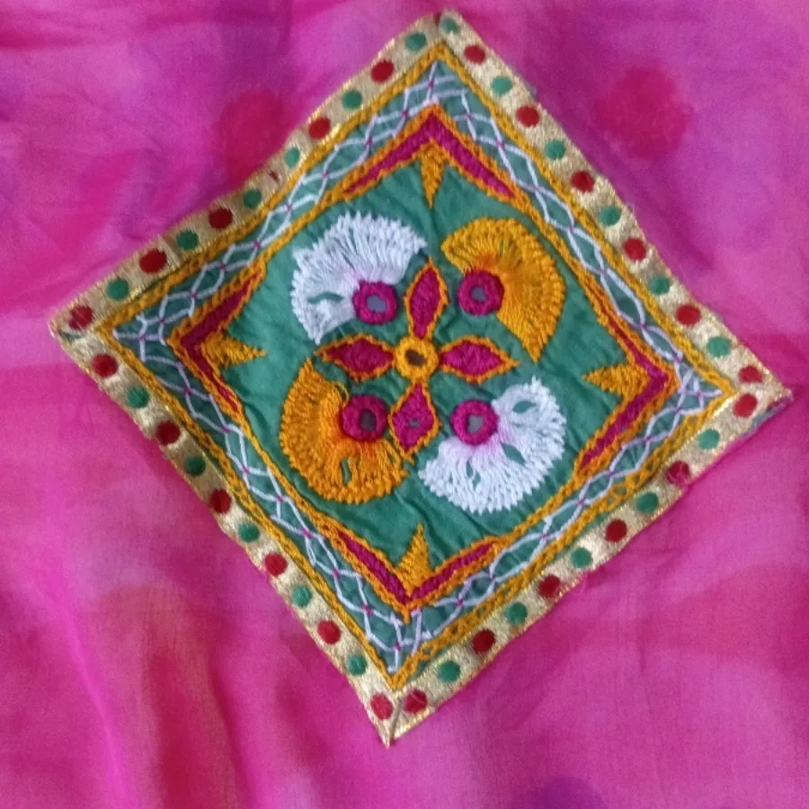 پارچه ساری حریر هندی