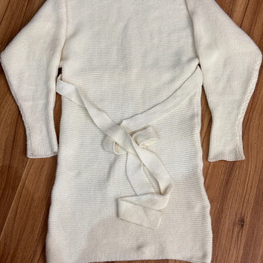 پیراهن بافت شیری رنگ