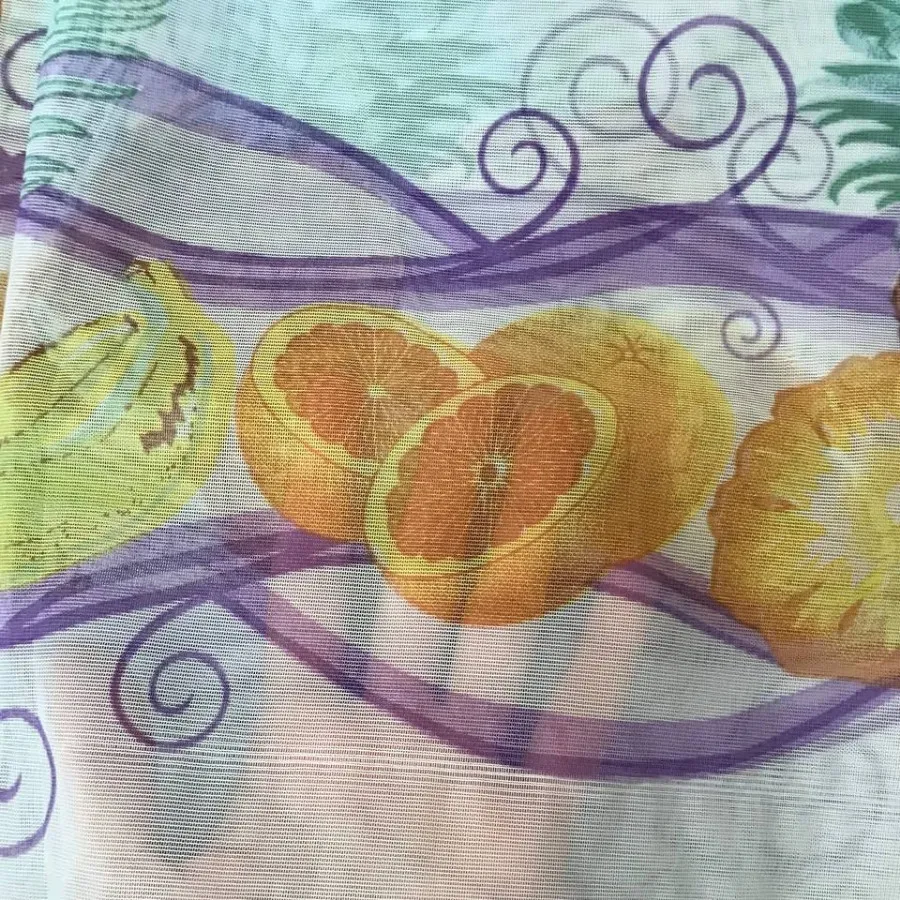 پرده طرح میوه