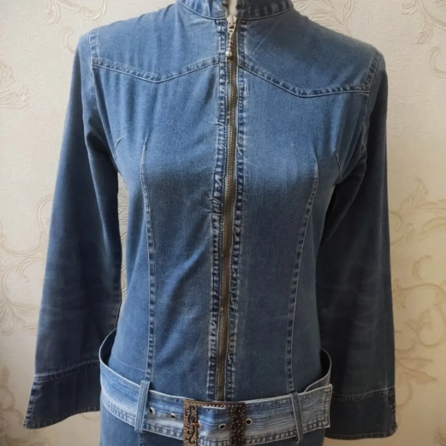 مانتو جین بلند