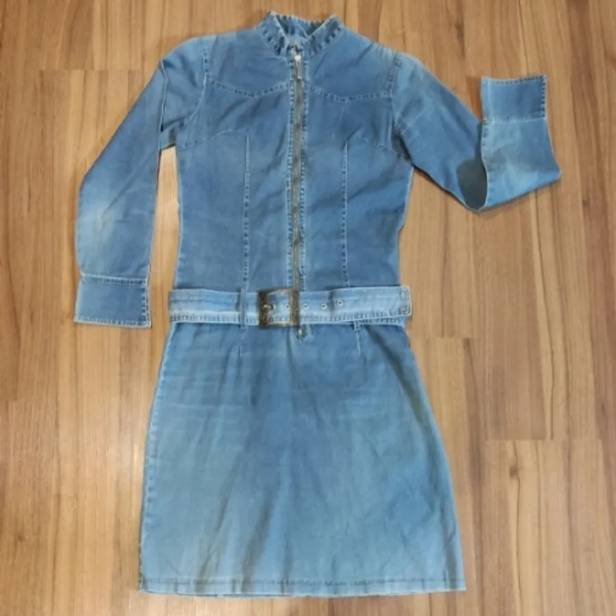 مانتو جین بلند